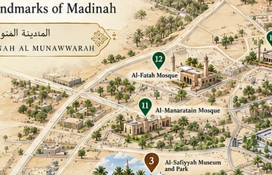 Illustration: Al-Fath Mosque, Madinah