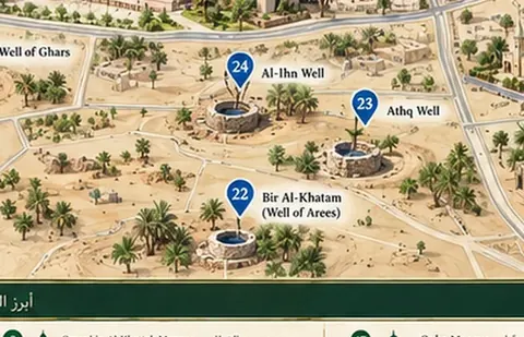 Illustration: Al-Ihn Well, Madinah