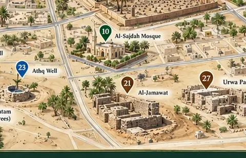 Illustration: Al-Sajdah Mosque, Madinah